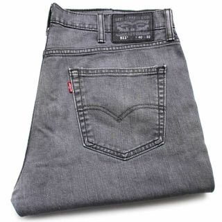 リーバイス(Levi's)のLevi'sリーバイス 511 ストレッチ 先染め グレーデニムパンツ w40 L32★SDP2476 ジーンズ スリム スキニー オーバーサイズ ビッグサイズ(デニム/ジーンズ)