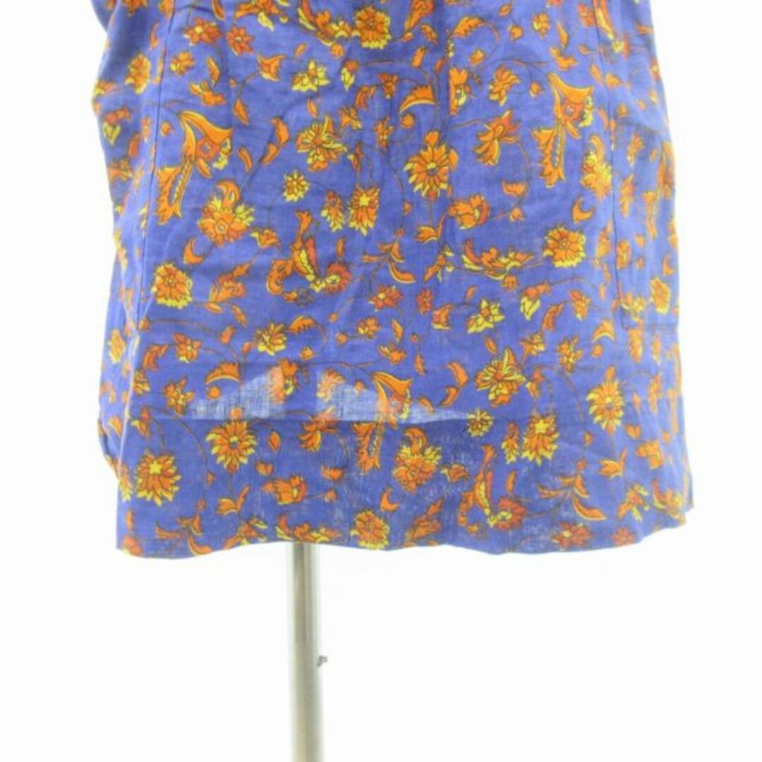 Comptoir des cotonniers(コントワーデコトニエ)のコントワーデコトニエ 美品 フラワー スカート ひざ丈 リネン 7 S ■122 レディースのスカート(ひざ丈スカート)の商品写真