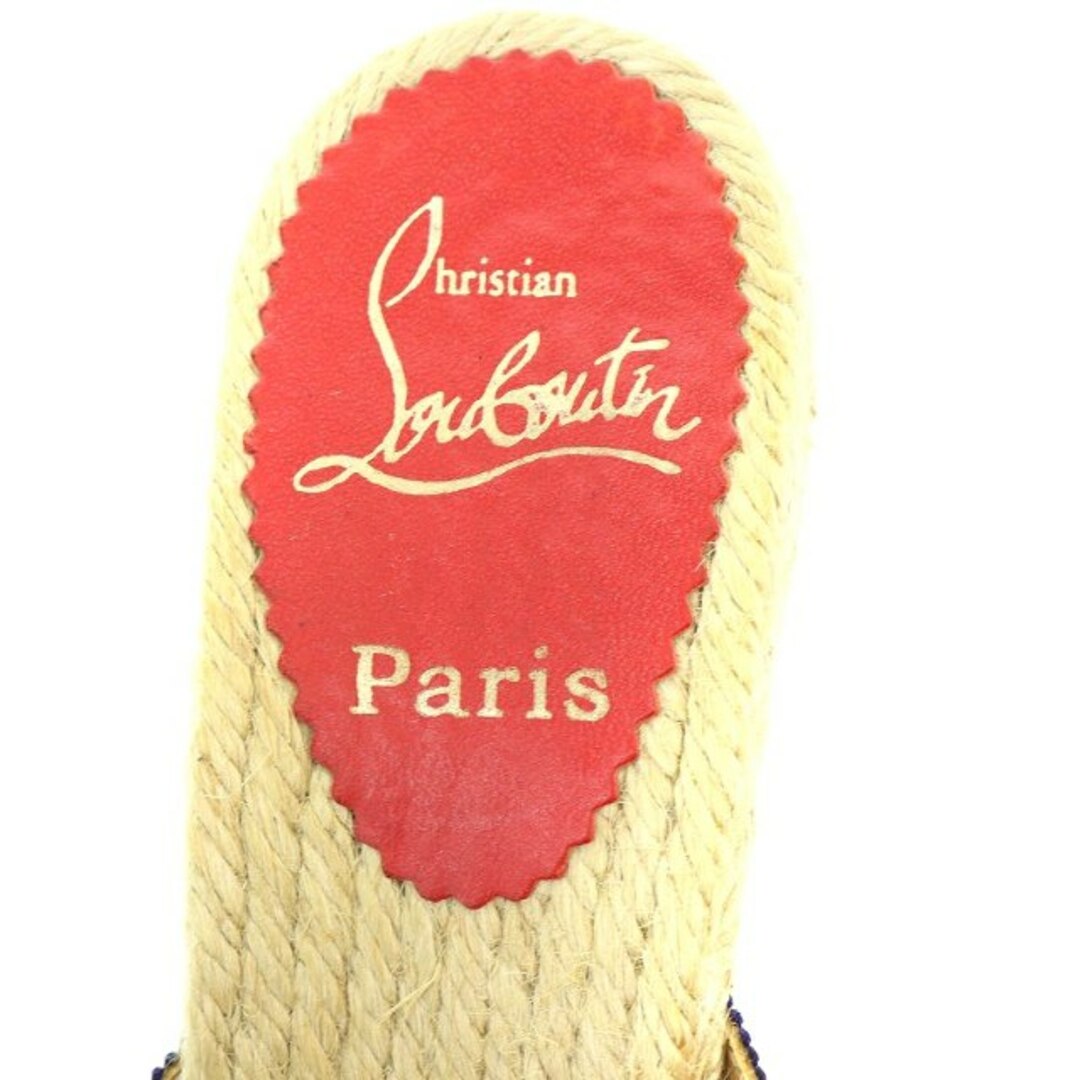 Christian Louboutin(クリスチャンルブタン)のクリスチャンルブタン サンダル リボン 38 25cm  レディースの靴/シューズ(サンダル)の商品写真