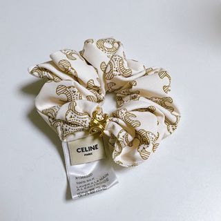 セリーヌ　トリンオフ　シュシュ　ヘアゴム　celine  ヘアクリップ