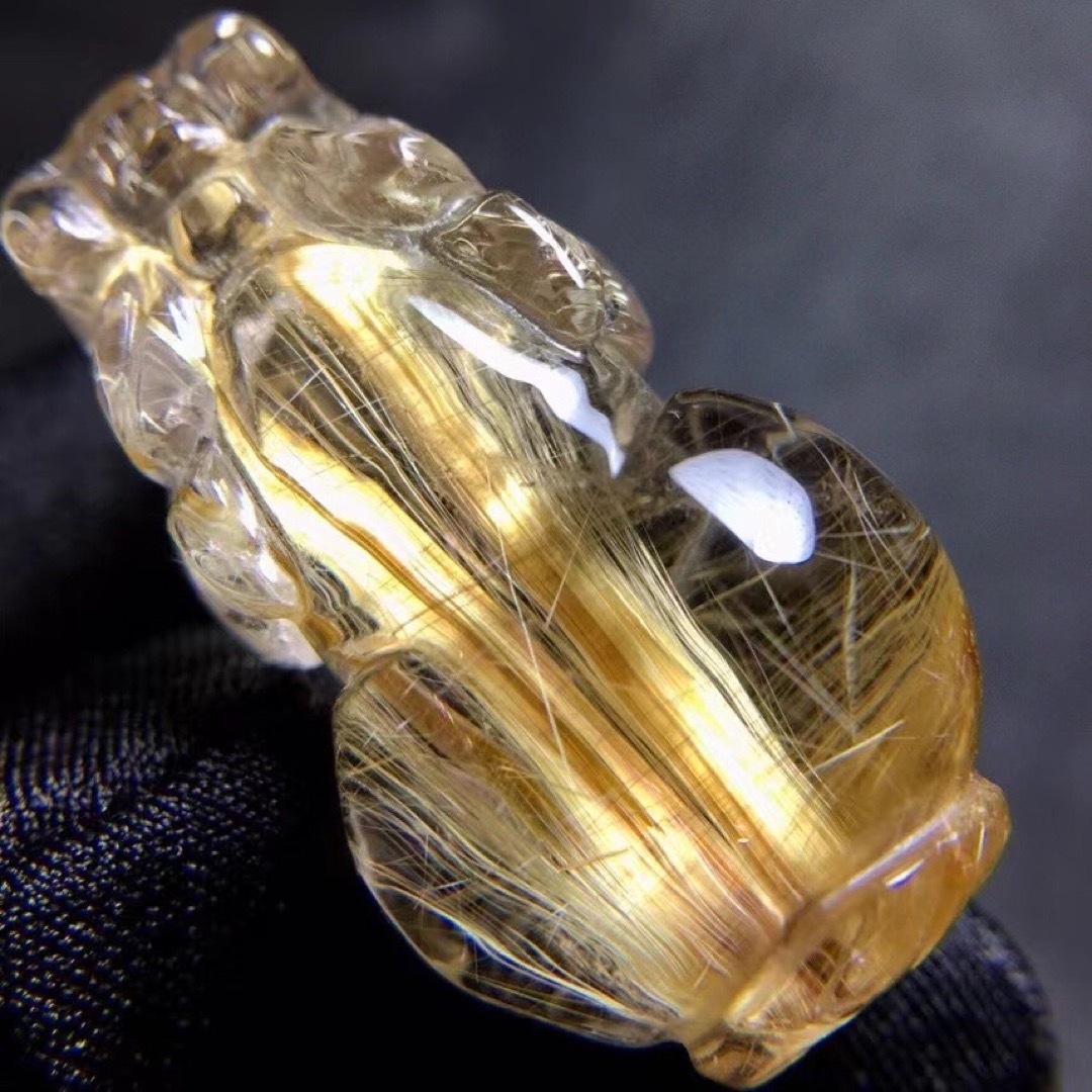 ⭐︎【天然】タイチンクオーツ ルース 15.8g 素材/材料 ⭐︎【天然】タイチンクオーツ ルース 15.8g 素材/材料