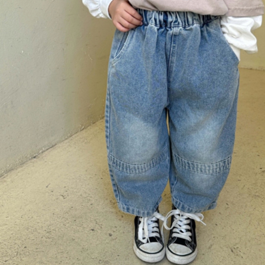 stitch denim キッズ/ベビー/マタニティのキッズ服男の子用(90cm~)(パンツ/スパッツ)の商品写真