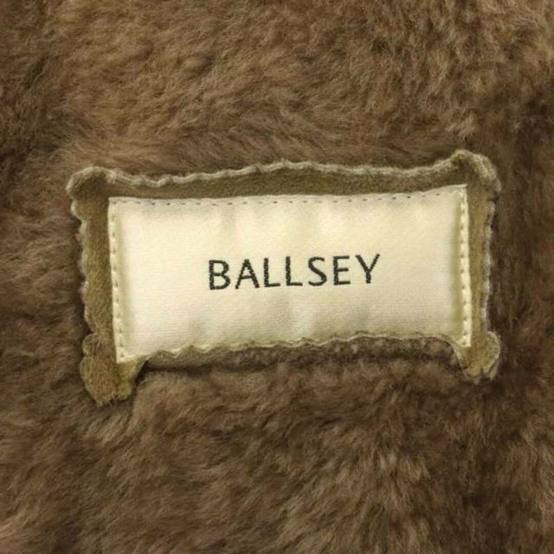 Ballsey(ボールジィ)のボールジー トゥモローランド ムートンコート アウター ロング 羊革 レディースのジャケット/アウター(ムートンコート)の商品写真