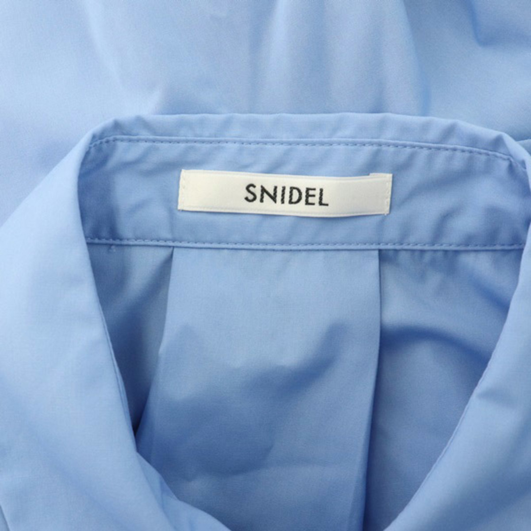 SNIDEL(スナイデル)のスナイデル 23SS ヘムボリュームシャツチュニックワンピース ミニ 長袖 レディースのワンピース(ミニワンピース)の商品写真