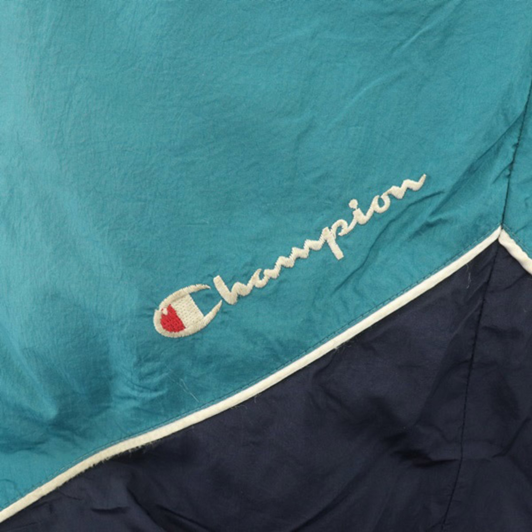 Champion(チャンピオン)のチャンピオン 撥水 配色切り替え スクリプトロゴ刺繍 パンツ ジョガー ナイロン メンズのパンツ(スラックス)の商品写真