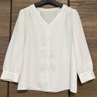 プロポーションボディドレッシング(PROPORTION BODY DRESSING)のプロポーションボディドレッシング　シフォンブラウス　とろみ生地(シャツ/ブラウス(長袖/七分))