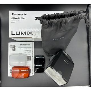 パナソニック(Panasonic)の〈中古超美品〉パナソニックLEDライト搭載フラッシュライトDMW-FL580L(ストロボ/照明)