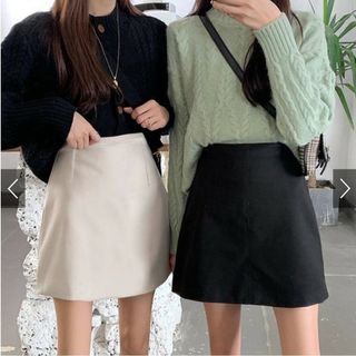 GRL - (新品)グレイル（GRL）インパン付き台形ミニスカート