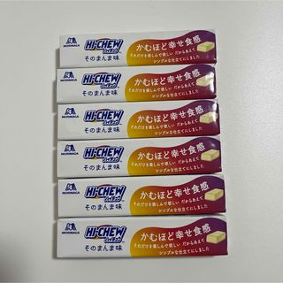 モリナガセイカ(森永製菓)のハイチュウ そのまんま味 6本セット(菓子/デザート)