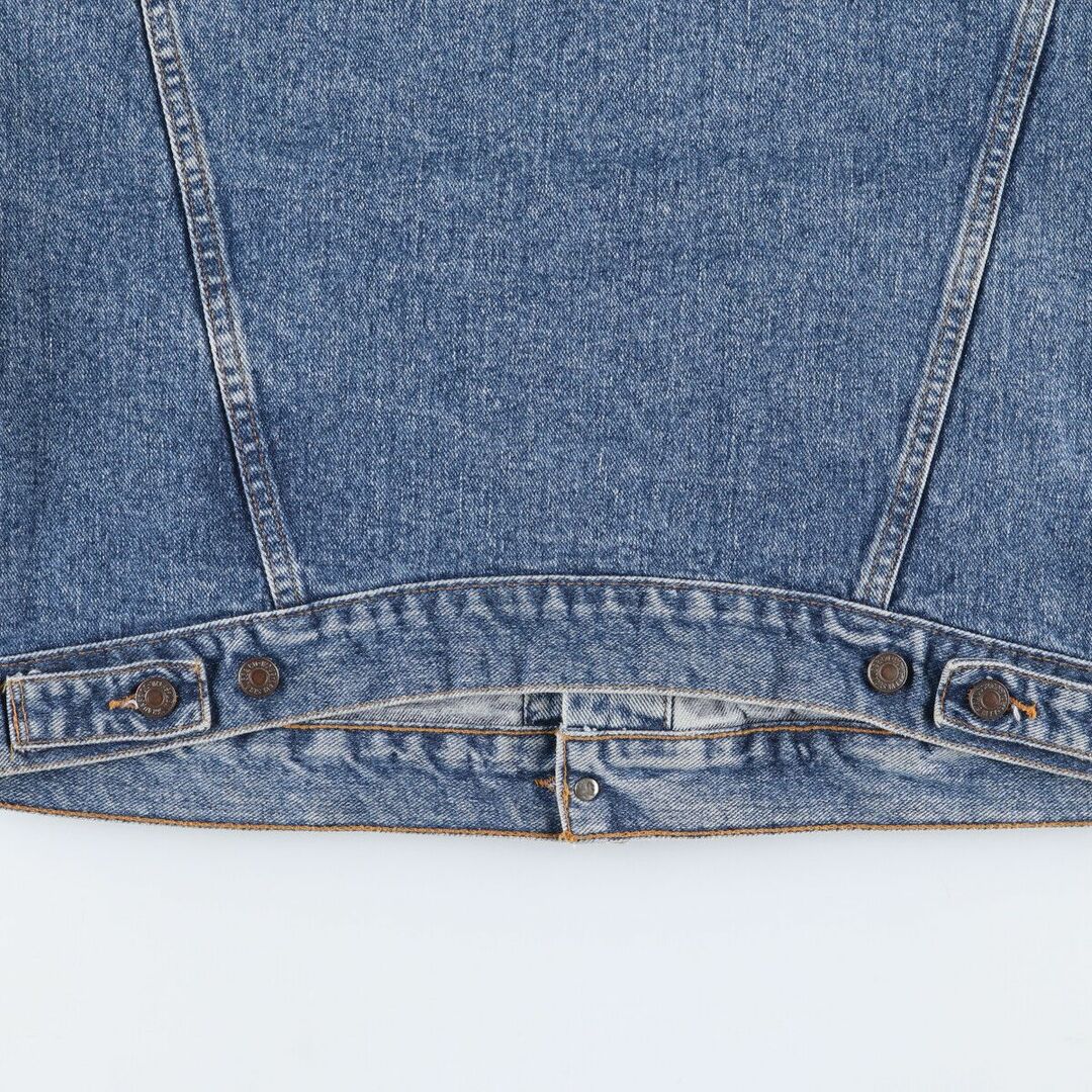 Levi's(リーバイス)の古着 90年代 リーバイス Levi's 70598-4891 デカパッチ デニムジャケット Gジャン メンズL ヴィンテージ /eaa423791 メンズのジャケット/アウター(Gジャン/デニムジャケット)の商品写真