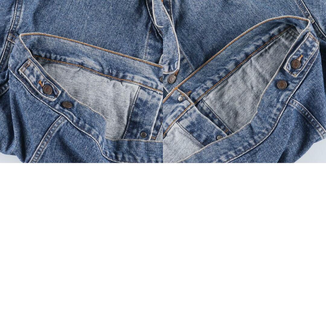 Levi's(リーバイス)の古着 90年代 リーバイス Levi's 70598-4891 デカパッチ デニムジャケット Gジャン メンズL ヴィンテージ /eaa423791 メンズのジャケット/アウター(Gジャン/デニムジャケット)の商品写真