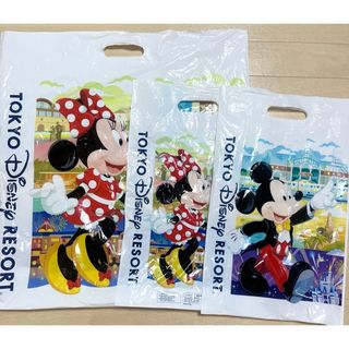 ディズニー(Disney)のディズニー　ショッパー　紙袋　東京ディズニーリゾート　Disney ミッキー　ミ(キャラクターグッズ)