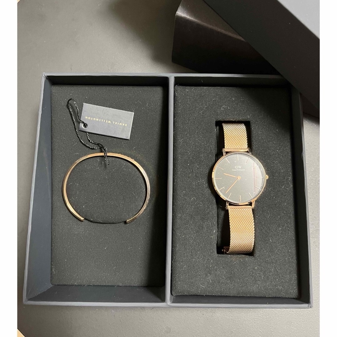 Daniel Wellington(ダニエルウェリントン)のDaniel Wellington レディース 腕時計+ブレスレット ギフトセッ レディースのファッション小物(腕時計)の商品写真