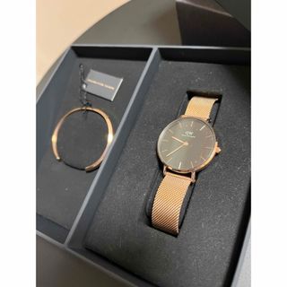 ダニエルウェリントン(Daniel Wellington)のDaniel Wellington レディース 腕時計+ブレスレット ギフトセッ(腕時計)