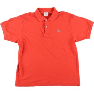 ラコステ(LACOSTE)の古着 ラコステ LACOSTE 半袖 ポロシャツ メンズM /eaa427591(ポロシャツ)