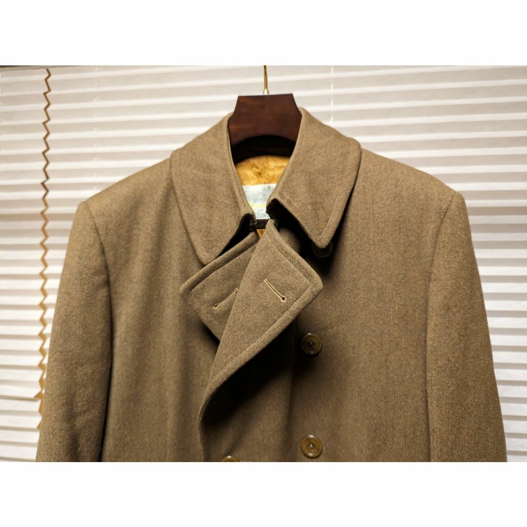 Aquascutum 60sヴィンテージ ピーコート チェスターコート XL メンズのジャケット/アウター(チェスターコート)の商品写真