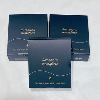 アマトラ(Amatora)のアマトラ ヘアバス30ml ヘアマスク レスキューパック各20gセット×3(トリートメント)