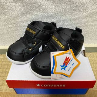 コンバース(CONVERSE)のおひめ様　専用CONVERSE スニーカー　13.5㎝　黒(スニーカー)