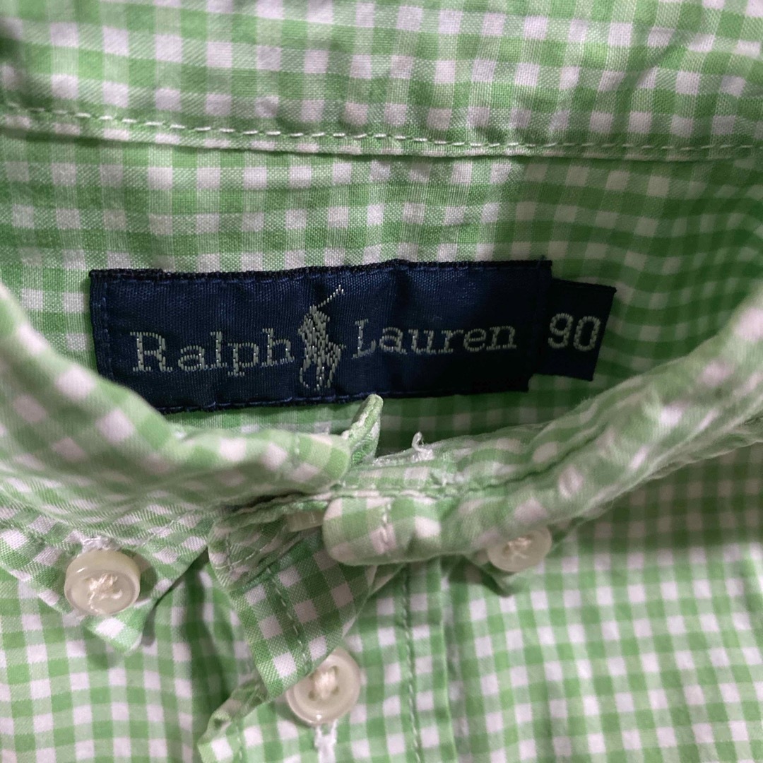 Ralph Lauren(ラルフローレン)のラルフローレン　半袖シャツ 90 キッズ/ベビー/マタニティのキッズ服男の子用(90cm~)(Tシャツ/カットソー)の商品写真