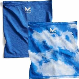 ミッション　ジュニア　青　Cooling Gaiter　冷感タオル　2枚入り(その他)