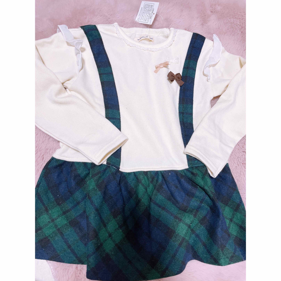 キムラタン(キムラタン)のBiquette 裏起毛トレーナー 120 キッズ/ベビー/マタニティのキッズ服女の子用(90cm~)(Tシャツ/カットソー)の商品写真