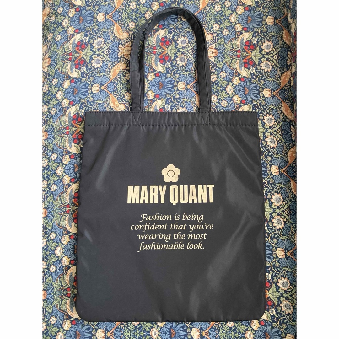 MARY QUANT - MARY QUANT マリークワント ゴールドロゴプリント MARY QUANT - MARY QUANT マリークワント ゴールドロゴプリント
