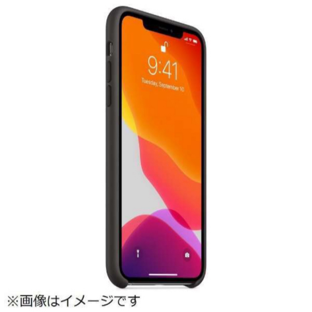 iPhone(アイフォーン)の純正★開封 未使用★iPhone 11 Pro Max シリコンケース ブラック スマホ/家電/カメラのスマホアクセサリー(iPhoneケース)の商品写真