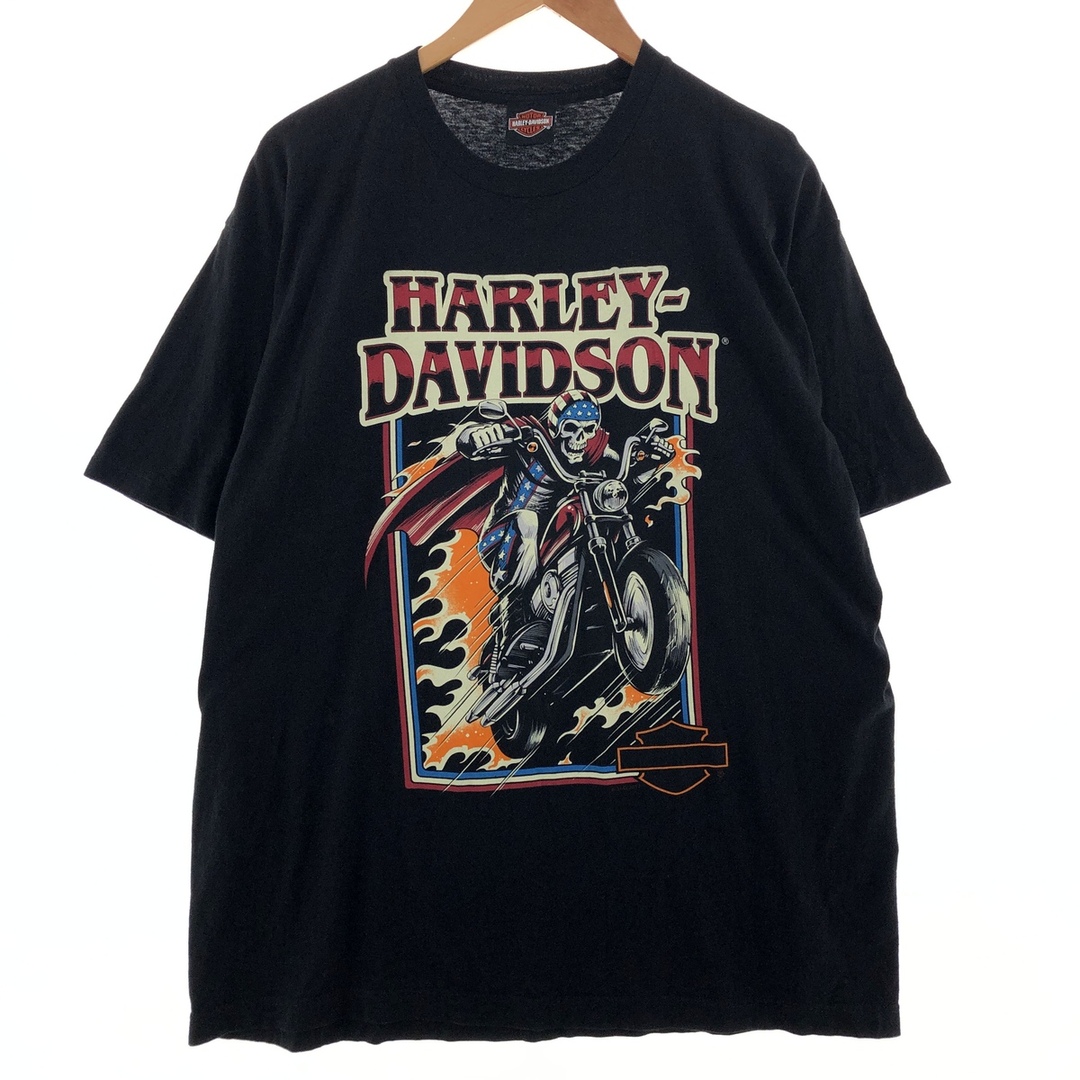 Harley Davidson - 古着 ハーレーダビッドソン Harley-Davidson 両面