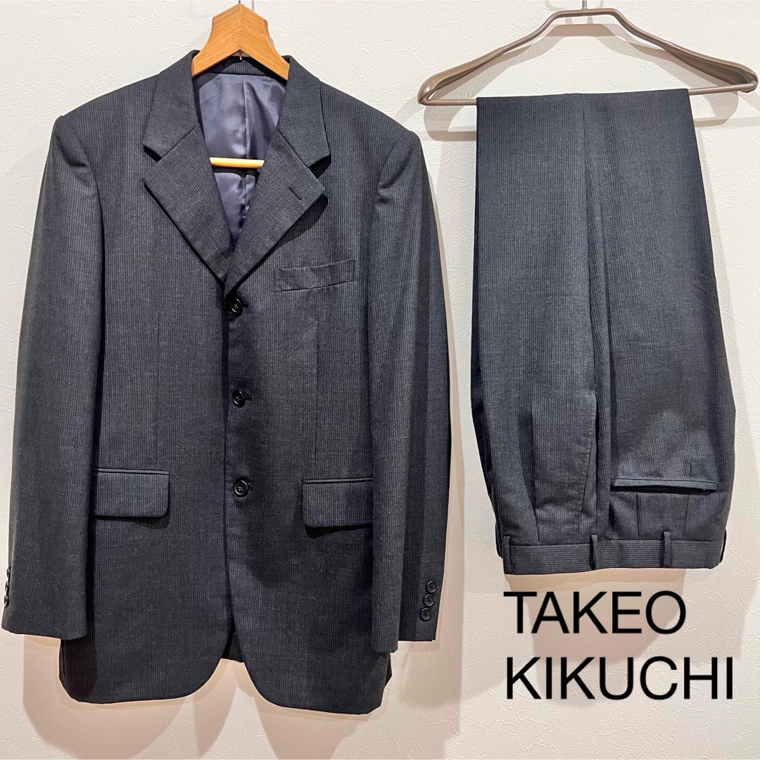 TAKEO KIKUCHI(タケオキクチ)のTAKEO KIKUCHI タケオキクチ サイズ2 フォーマルスーツ メンズのスーツ(セットアップ)の商品写真