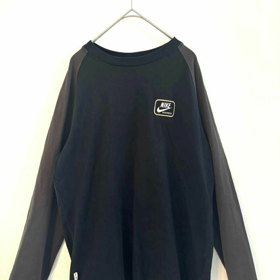 NIKE(ナイキ)のNIKE ナイキ　ロン T長袖シャツ古着　ワンポイントロゴ　M メンズのトップス(シャツ)の商品写真