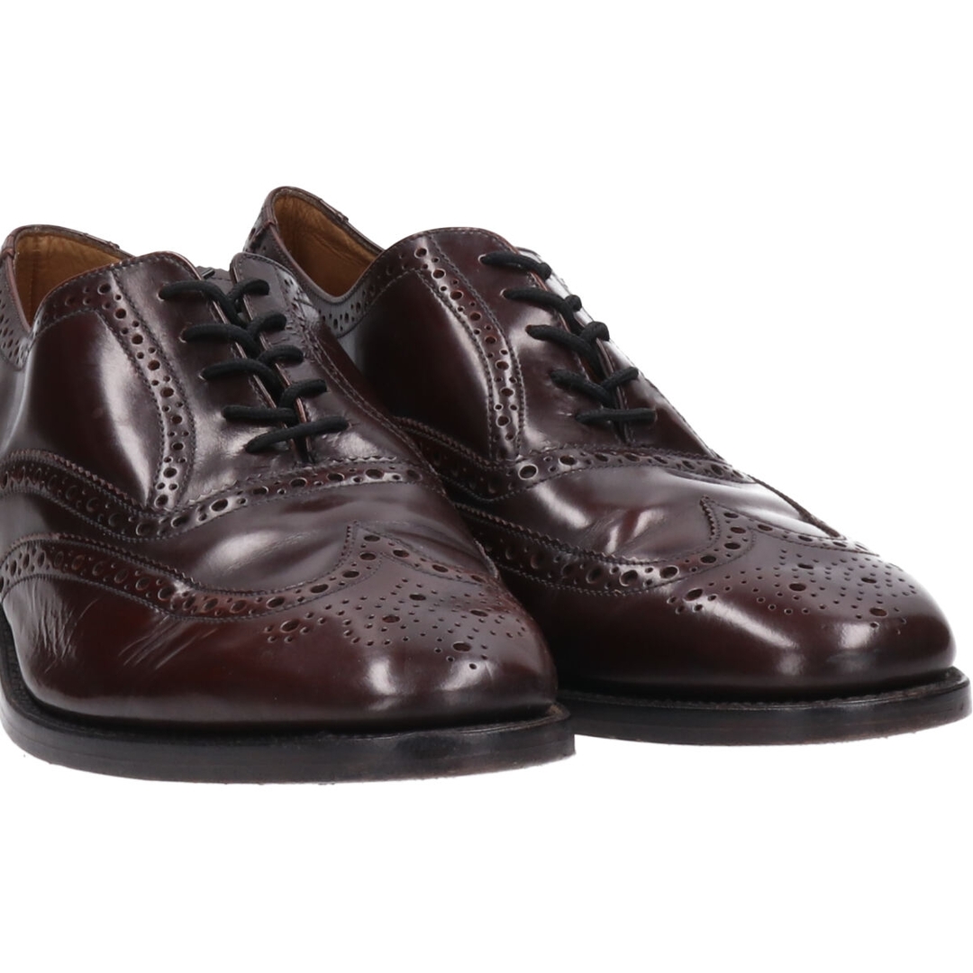 Loake(ローク)の古着 ローク Loake ウイングチップシューズ 英国製 UK9 メンズ27.5cm /saa009272 メンズの靴/シューズ(ドレス/ビジネス)の商品写真