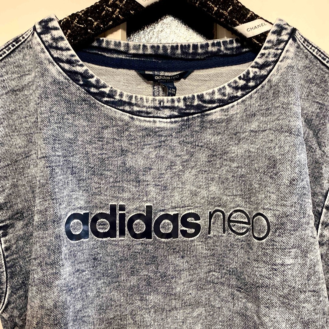 adidas(アディダス)のアディダス　デニム　半袖　トップス メンズのトップス(Tシャツ/カットソー(半袖/袖なし))の商品写真