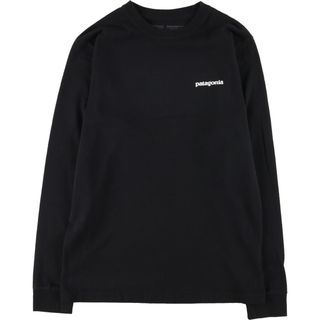 パタゴニア(patagonia)の古着 パタゴニア Patagonia P-6 ロゴレスポンシビリティー ロングTシャツ ロンT メンズXS /eaa427903(Tシャツ/カットソー(半袖/袖なし))