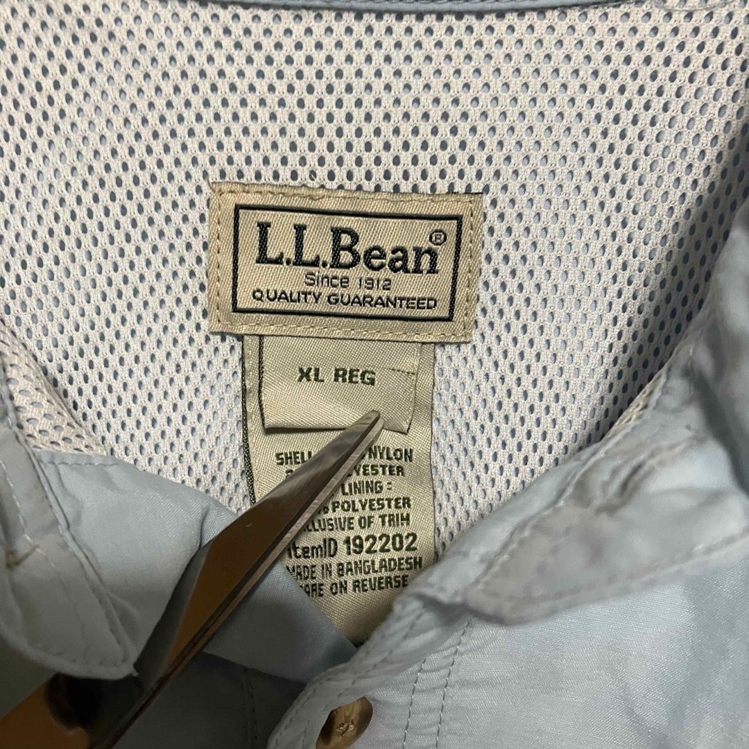 L.L.Bean(エルエルビーン)のエルエルビーン 長袖フィッシングシャツワンポイント刺繍ロゴPFGタイプZ1102 メンズのトップス(シャツ)の商品写真