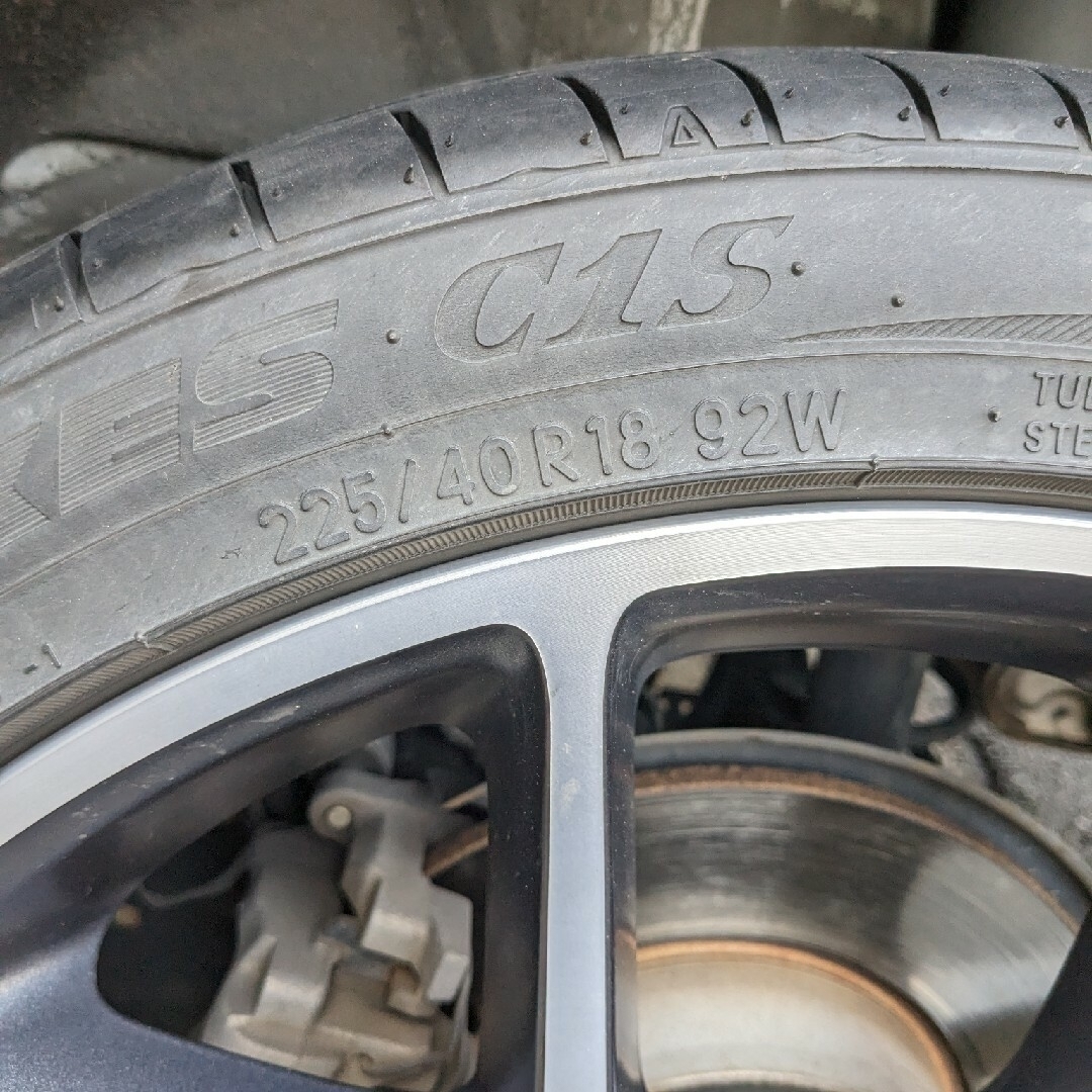 BBS(ビービーエス)のBBS ホイール SR016 18インチ 自動車/バイクの自動車(タイヤ・ホイールセット)の商品写真