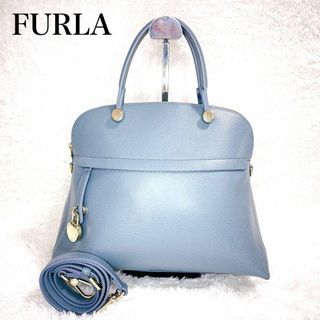 Furla - 極美品✨フルラ　パイパー M 2way レザー　DOLOMIA  カデナ　自立可