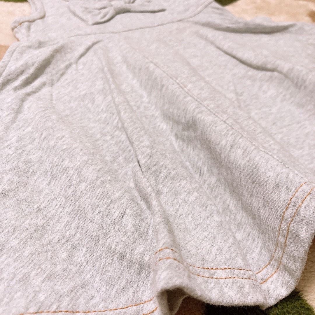 MIALY MAIL(ミアリーメール)のジャンパースカート　ワンピース　90 キッズ/ベビー/マタニティのキッズ服女の子用(90cm~)(ワンピース)の商品写真