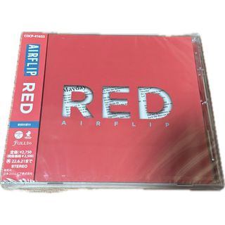 AIRFLIP RED 新品未開封(ポップス/ロック(邦楽))