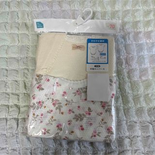 西松屋 - 西松屋 ベビー 肌着 ロンパース 新品 未使用 花柄 70cm