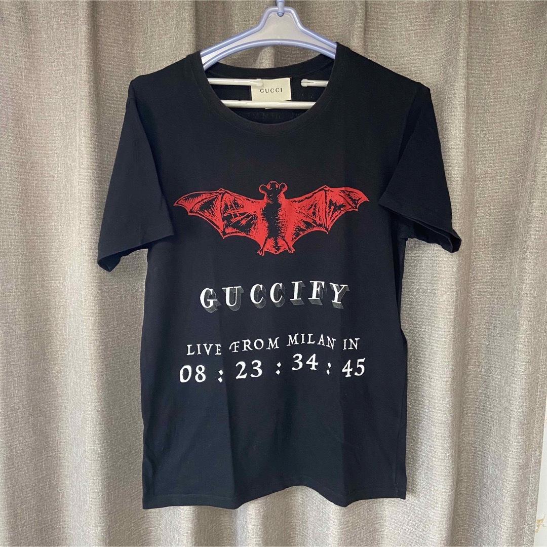 Gucci(グッチ)のグッチ　こうもり　プリントTシャツ　S メンズ　トップス　夏服　半袖　ブランド メンズのトップス(Tシャツ/カットソー(半袖/袖なし))の商品写真