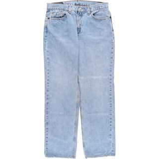 リーバイス(Levi's)の古着 00年代 リーバイス Levi's 505 LOW RISE STRAIGHT LEG テーパードデニムパンツ USA製 レディースXL(w31) /evb005322(デニム/ジーンズ)