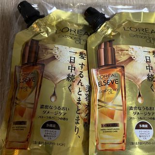 ロレアルパリ(L'Oreal Paris)のロレアル パリ エクストラリッチ フィニッシュ オイル 2個セット(トリートメント)