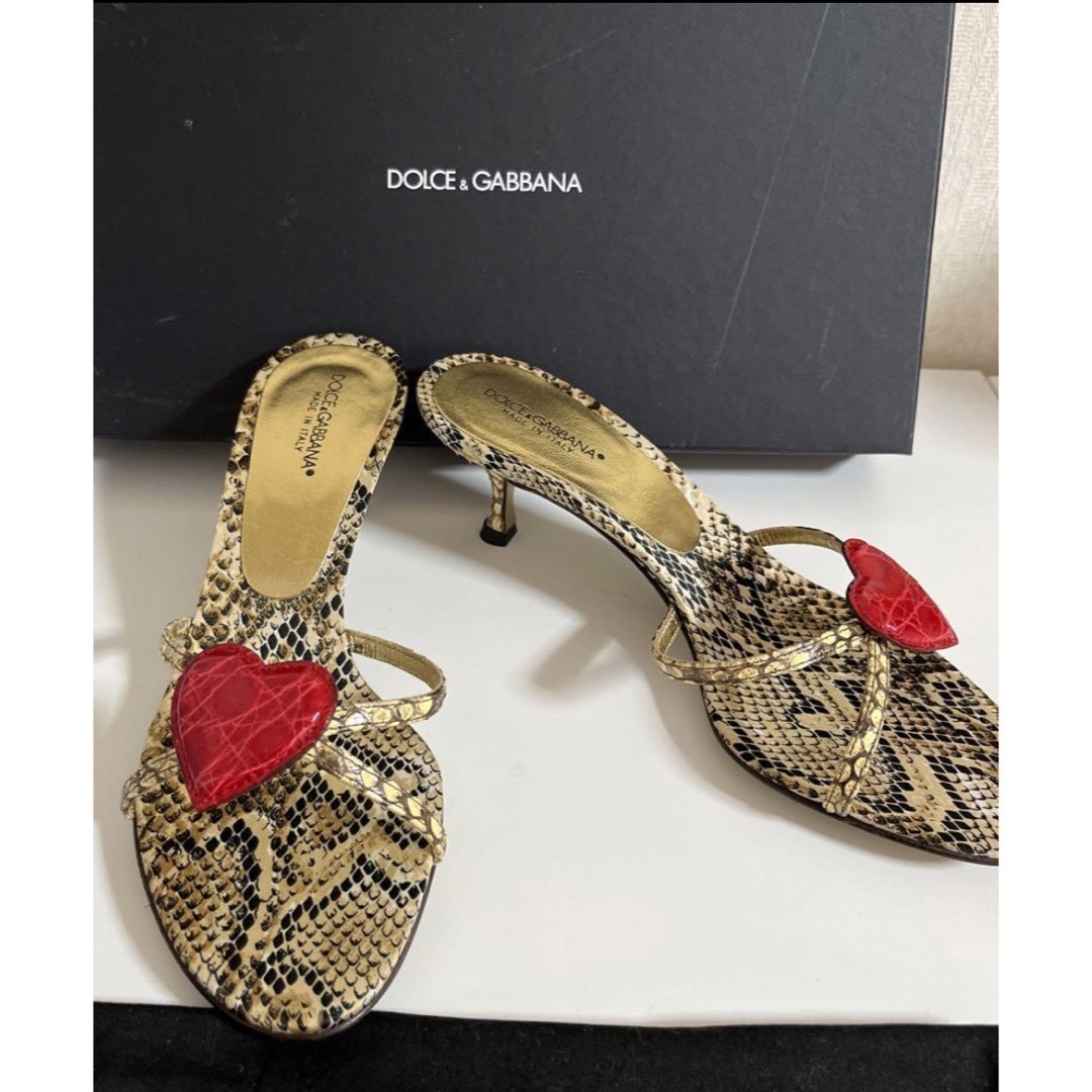 DOLCE&GABBANA(ドルチェアンドガッバーナ)の新品未使用　DOLCE&GABBANA  ミュール レディースの靴/シューズ(ミュール)の商品写真