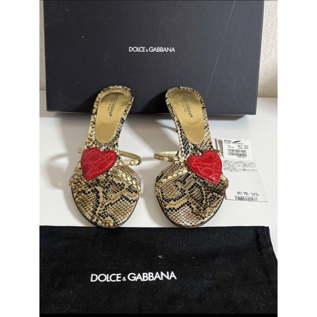 DOLCE&GABBANA(ドルチェアンドガッバーナ)の新品未使用　DOLCE&GABBANA  ミュール レディースの靴/シューズ(ミュール)の商品写真