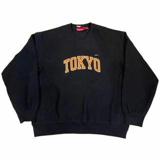 シュプリーム(Supreme)の2024SS Supreme Small Box Crewneck (Tokyo) Black L : P030(スウェット)