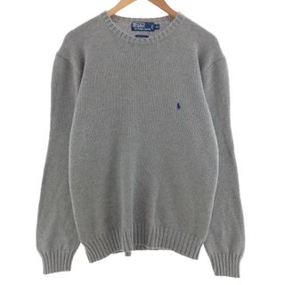 ラルフローレン(Ralph Lauren)の古着 ラルフローレン Ralph Lauren POLO by Ralph Lauren コットンニットセーター メンズXXL /eaa382912(ニット/セーター)