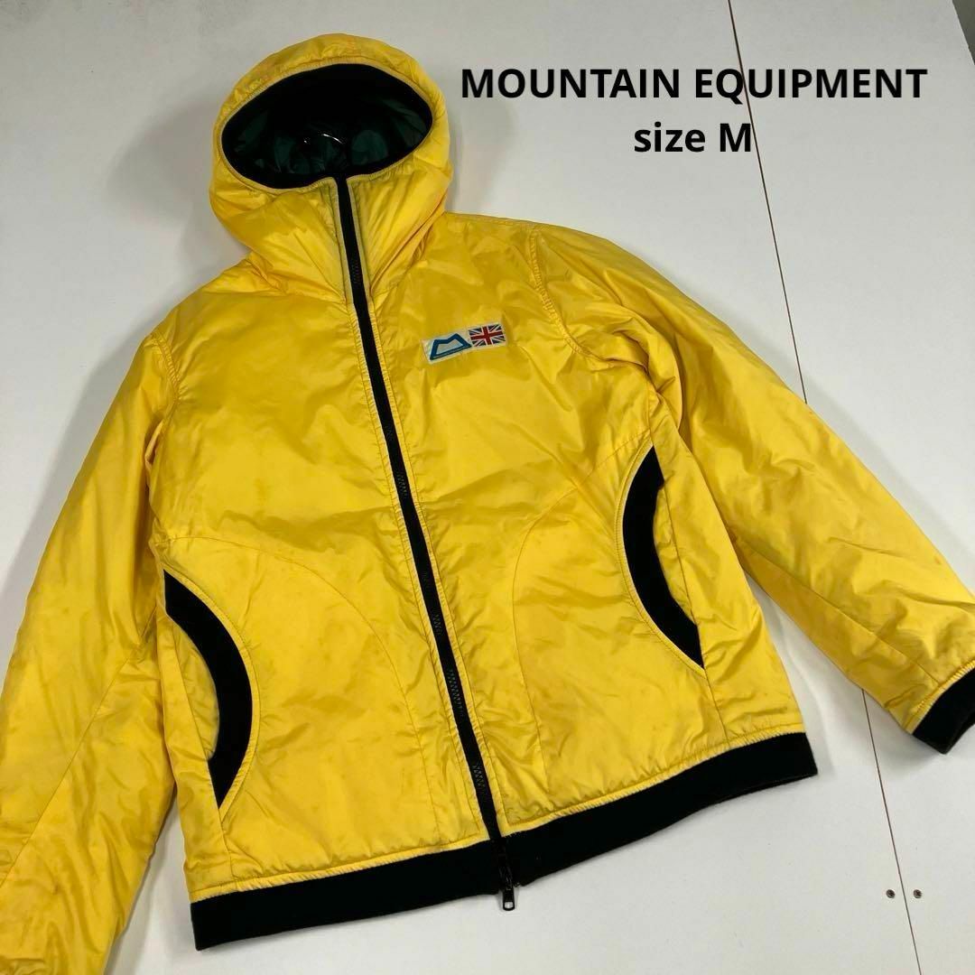 MOUNTAIN EQUIPMENT(マウンテンイクイップメント)のマウンテンイクイップメント　リバーシブル　ナイロンジャケット　中綿　古着 メンズのジャケット/アウター(ナイロンジャケット)の商品写真