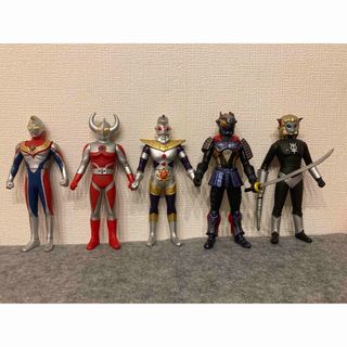 バンダイ(BANDAI)の【ソフビ 】ウルトラマン ウルトラ怪獣 17センチ 5体 まとめ売り(特撮)