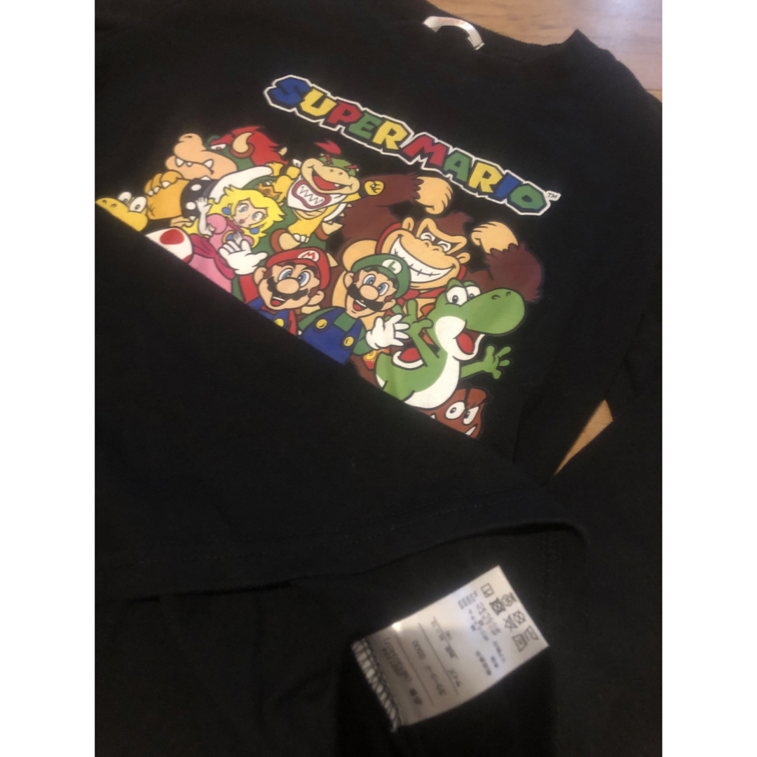 BANDAI(バンダイ)のスーパーマリオ　ロンT キッズ/ベビー/マタニティのキッズ服男の子用(90cm~)(Tシャツ/カットソー)の商品写真