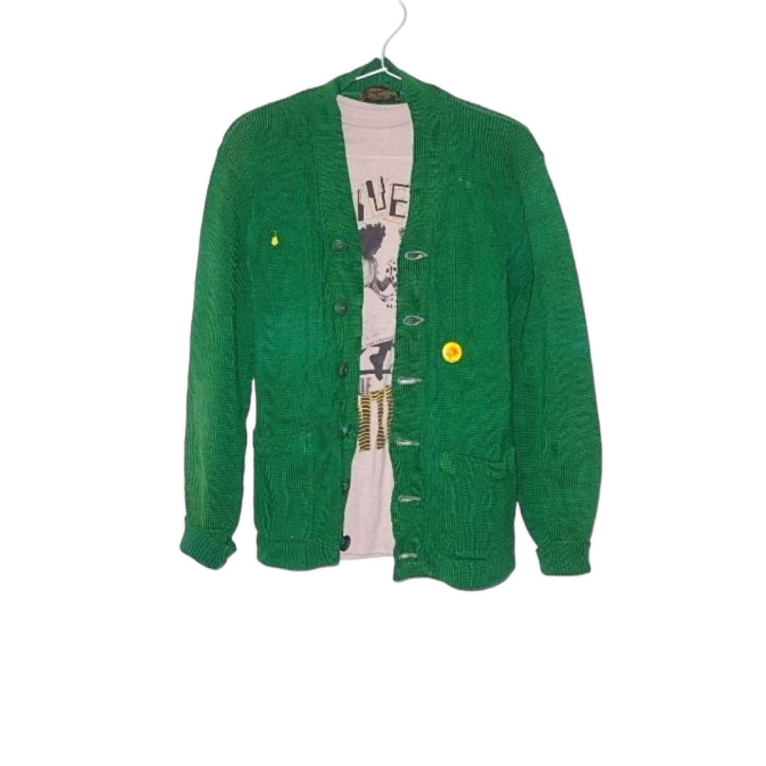 VINTAGE(ヴィンテージ)の▪️50‘s【GREEN】VINTAGE CARDIGAN レディースのトップス(カーディガン)の商品写真